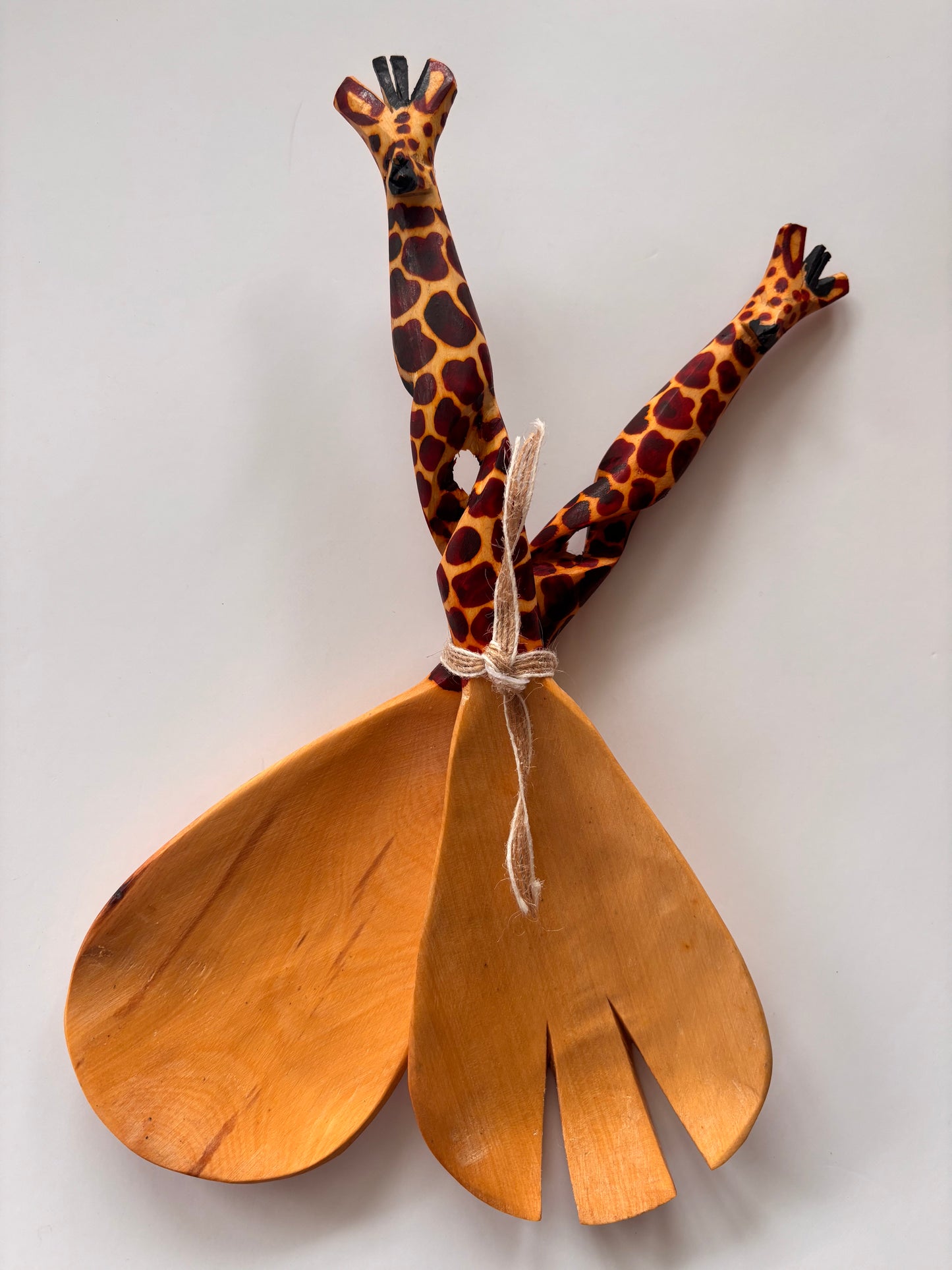 Salad Server Spoons-Giraffe