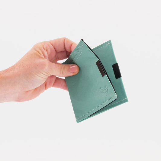 TheWren Square Wallet-Aqua