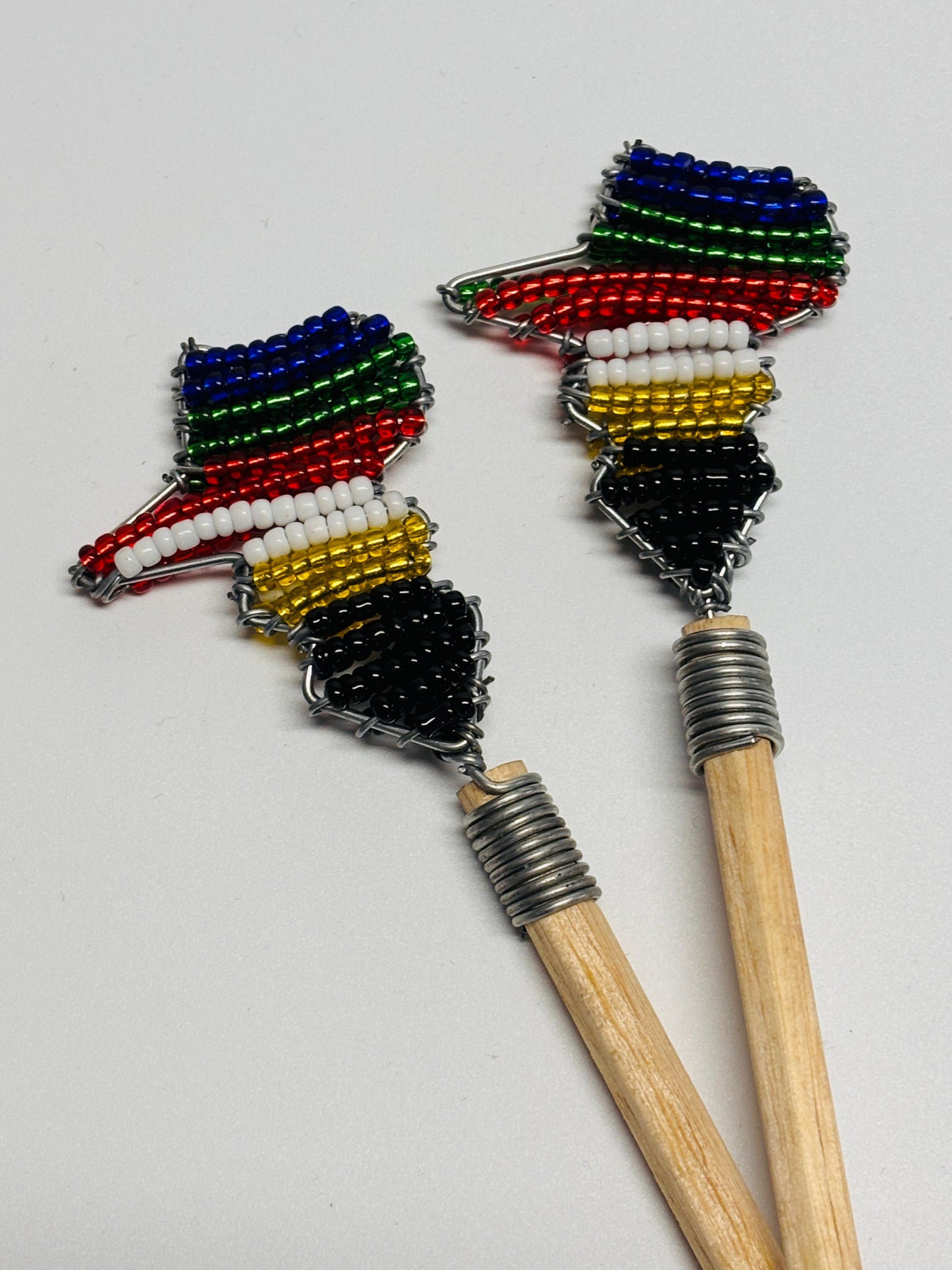 Beaded Pencil Toppers - Africa