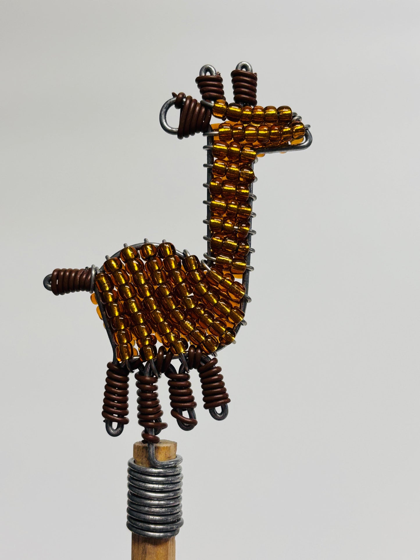 Beaded Pencil Toppers - Giraffe