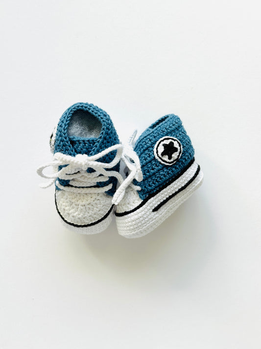 Baby Booties-Blue