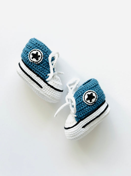 Baby Booties-Blue