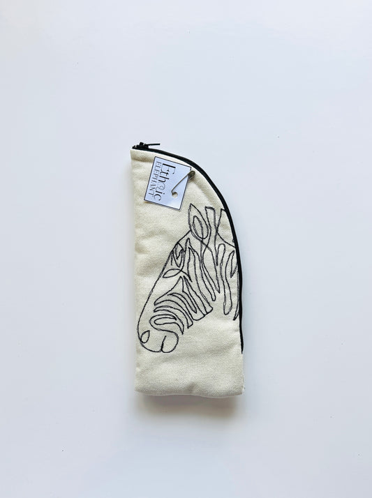 Eyewear case-Zebra