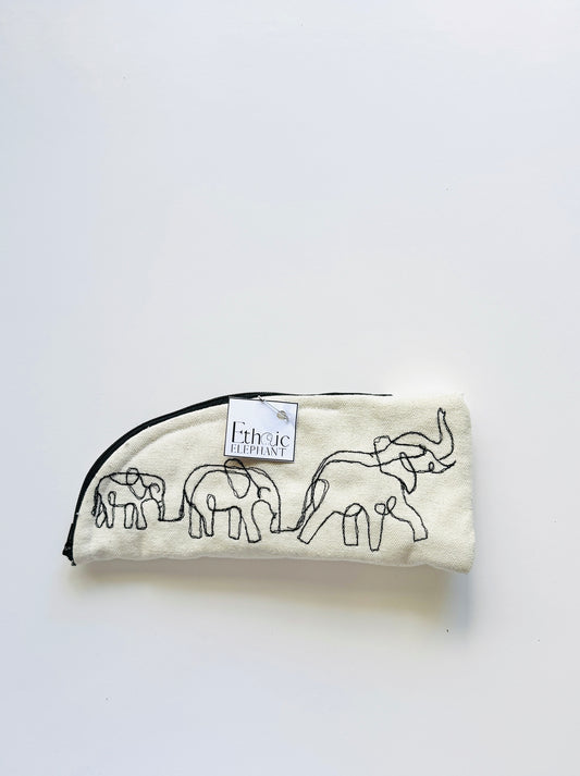 Eyewear case-Elephants