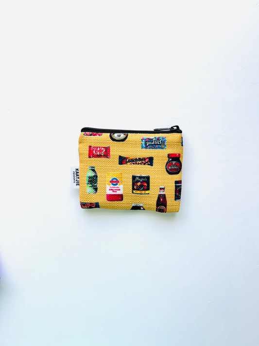 Groceries Coin Bags-Mustard