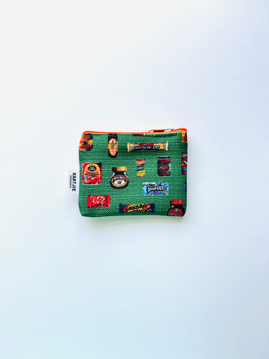 Groceries Coin Bags-Grass Green