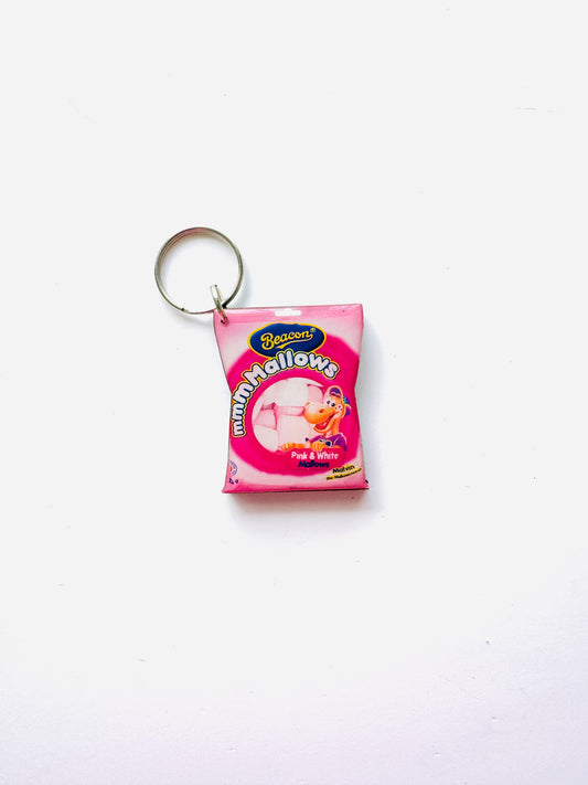 Groceries Keyrings-Marshmallows