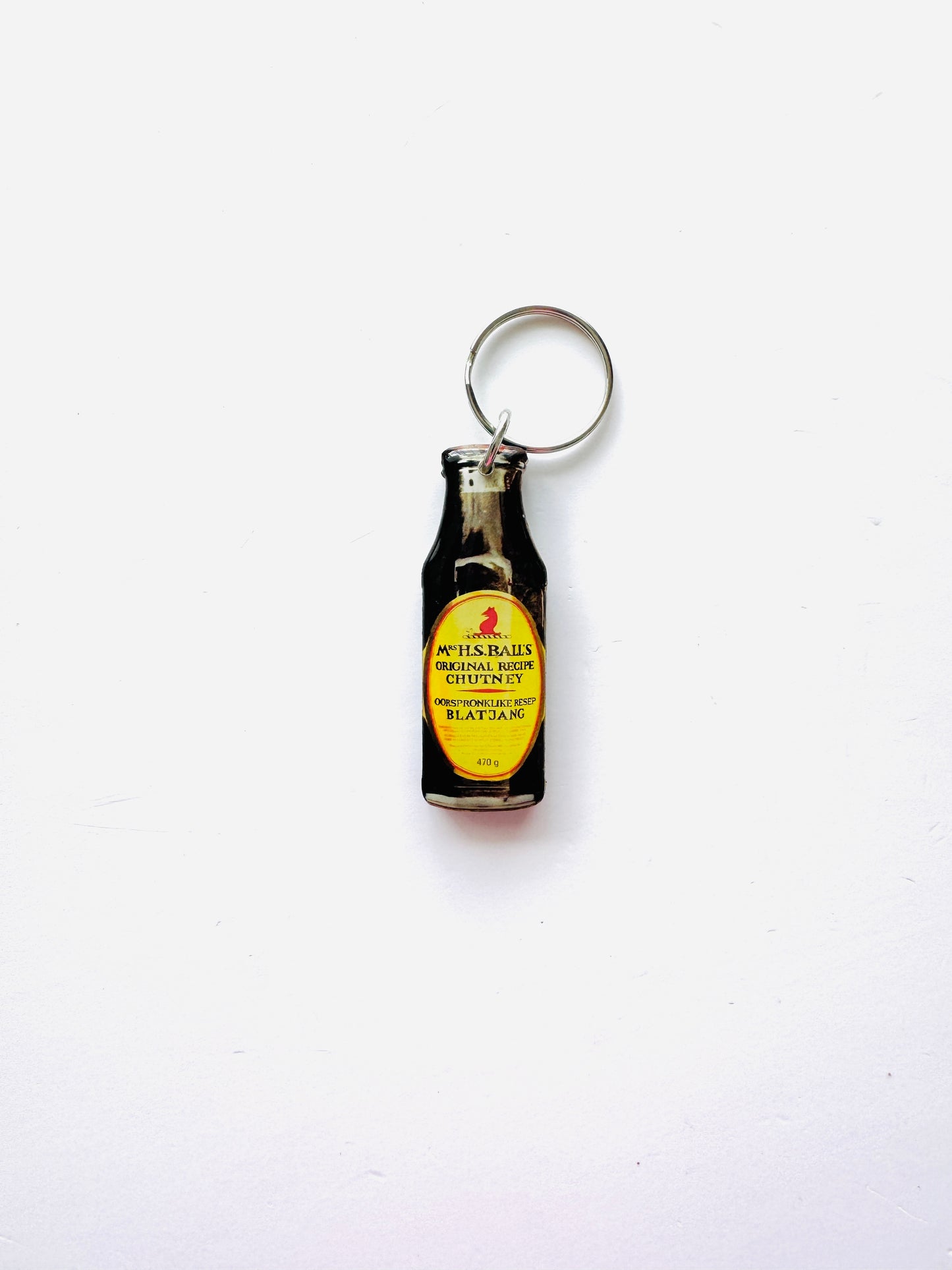 Groceries Keyrings-Mrs Balls Chutney