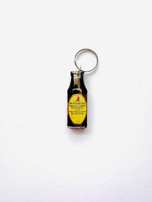 Groceries Keyrings-Mrs Balls Chutney