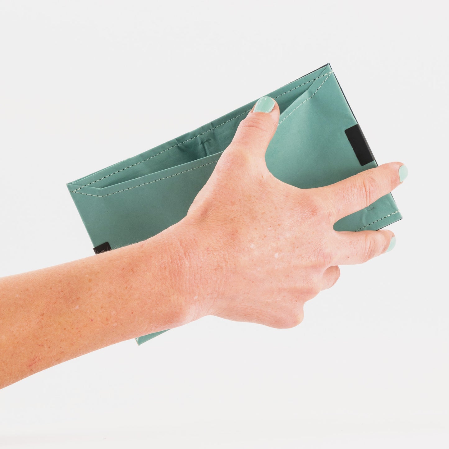 TheWren Square Wallet-Seafoam