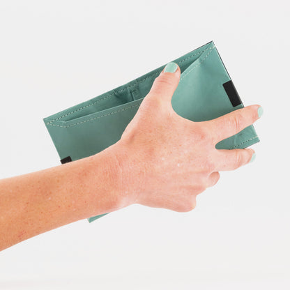 TheWren Square Wallet-Seafoam