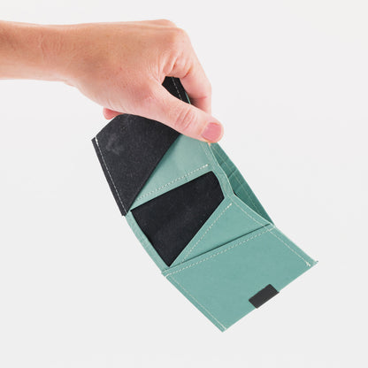 TheWren Square Wallet-Aqua