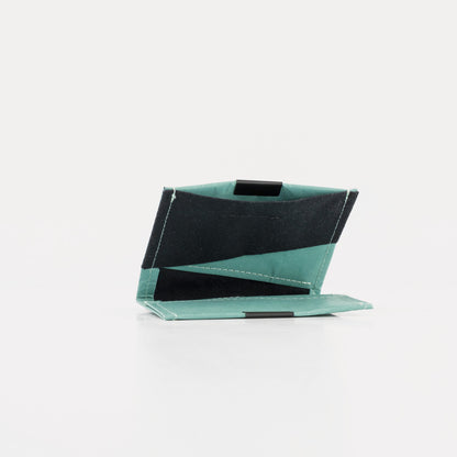 TheWren Square Wallet-Aqua