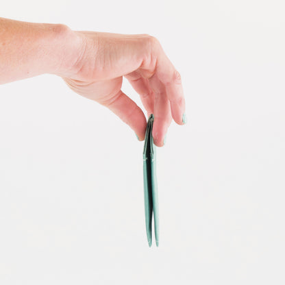 TheWren Square Wallet-Aqua