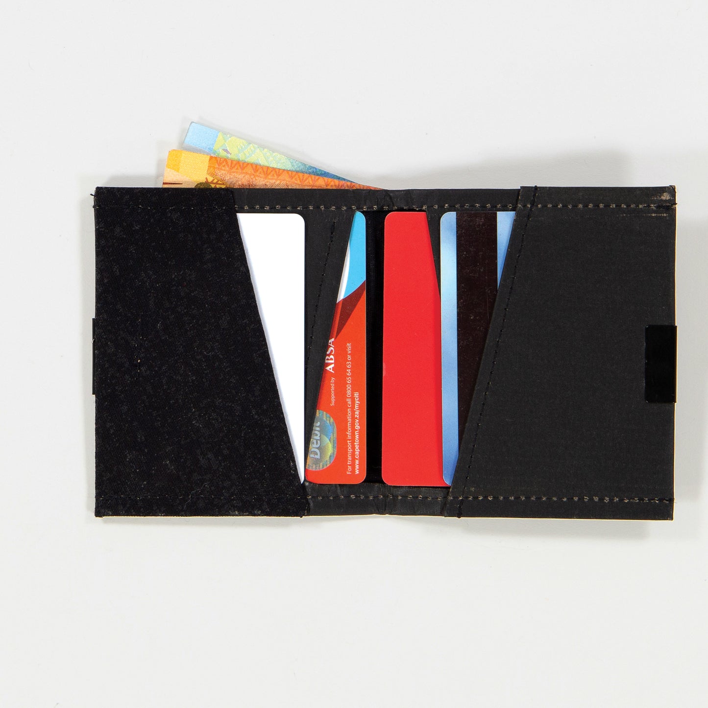 TheWren Square Wallet-Black