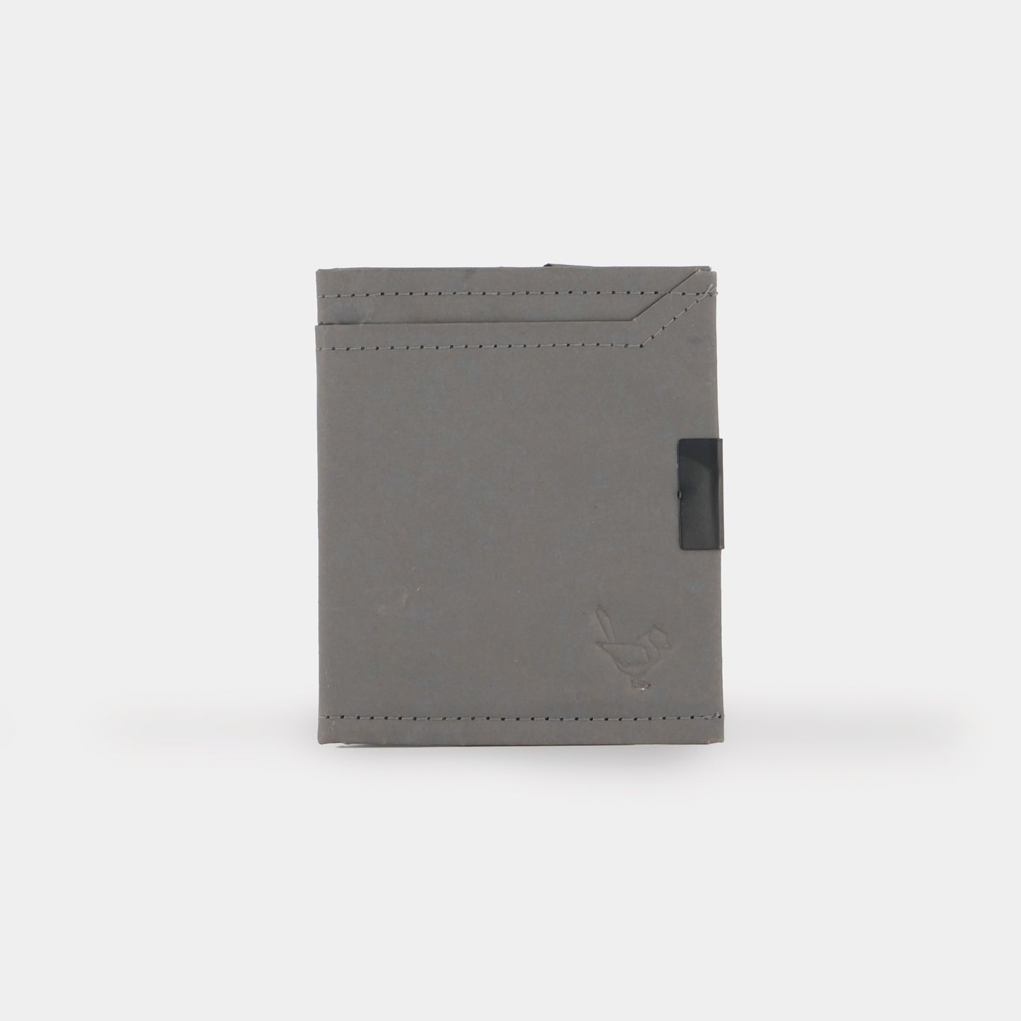 TheWren Square Wallet-Gunmetal