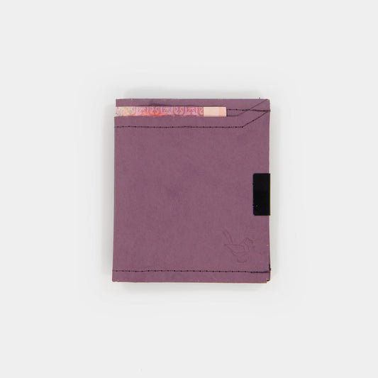 TheWren Square Wallet-Aubergine