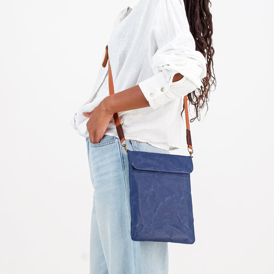 Leather Shoulder Strap-Brown