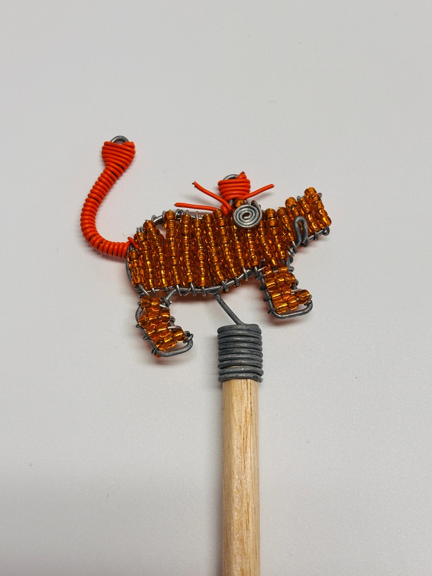 Beaded Pencil Toppers - Warthog