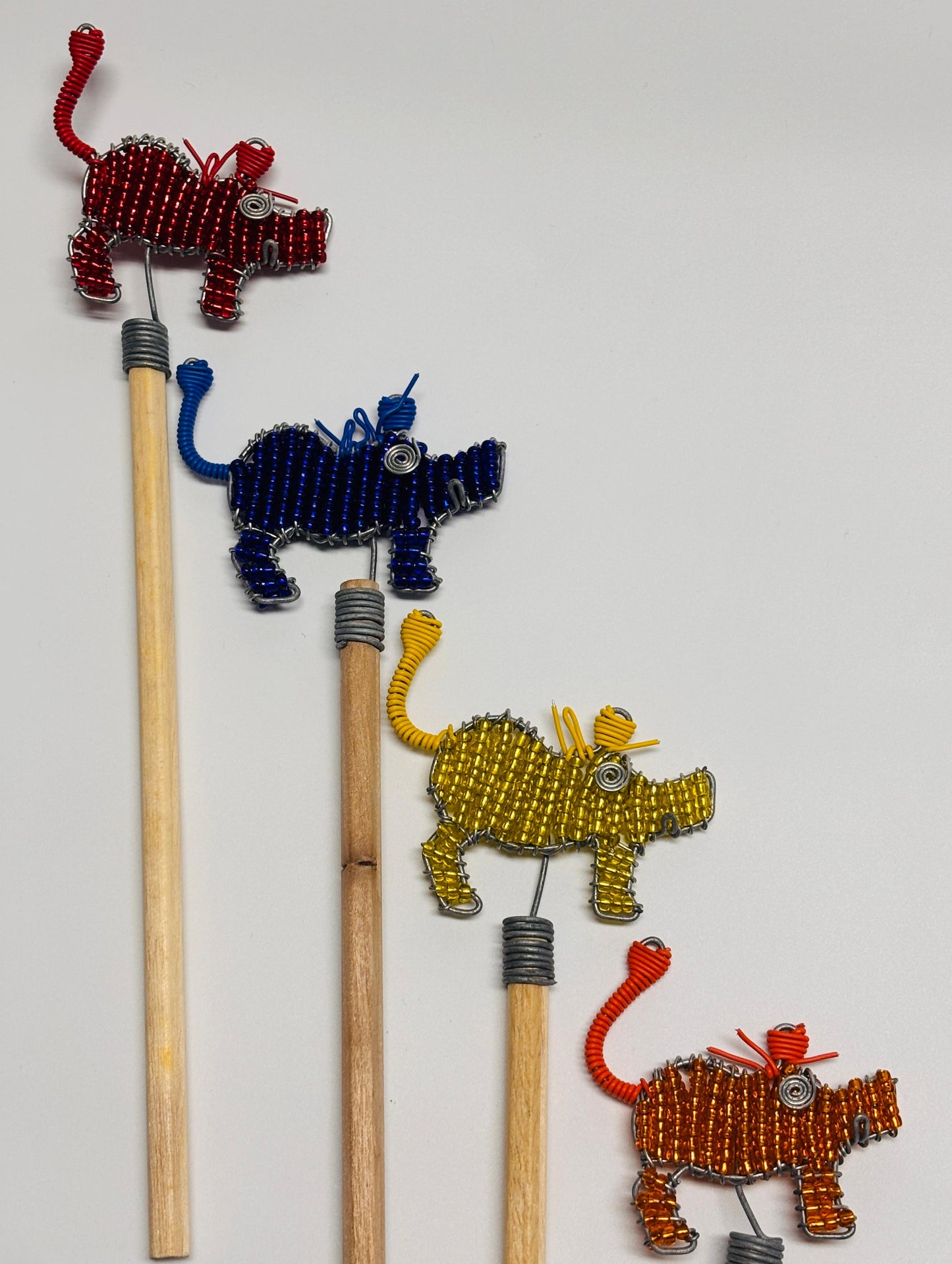 Beaded Pencil Toppers - Warthog