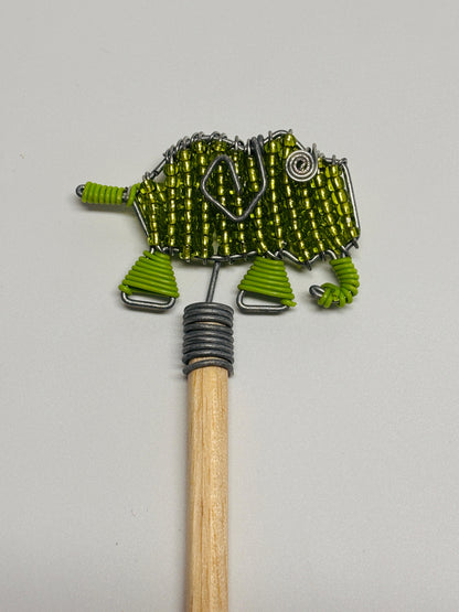 Beaded Pencil Toppers - Elephant