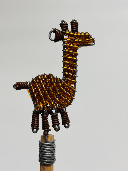 Beaded Pencil Toppers - Giraffe